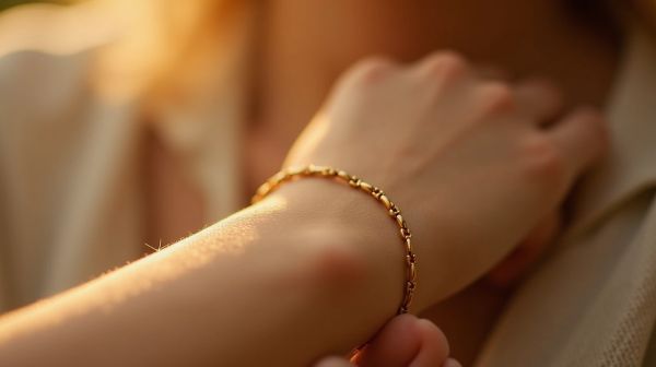 Offrez-vous un bracelet doré pour briller au quotidien