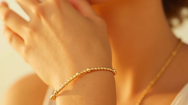 Offrez-vous un bracelet doré pour briller au quotidien