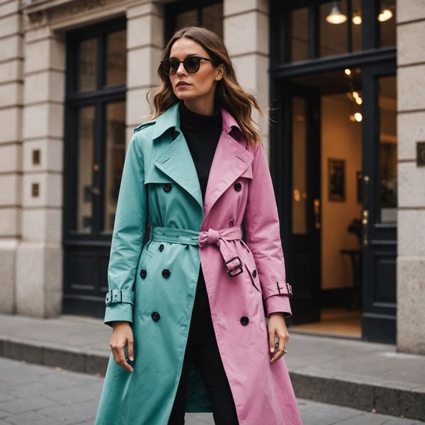 Quels sont les critères pour choisir un trench-coat coloré pour l'automne?